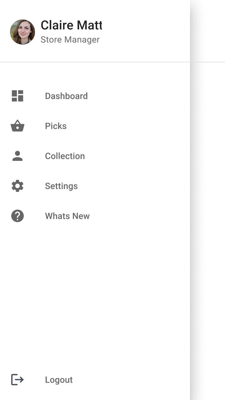 Navigation drawer